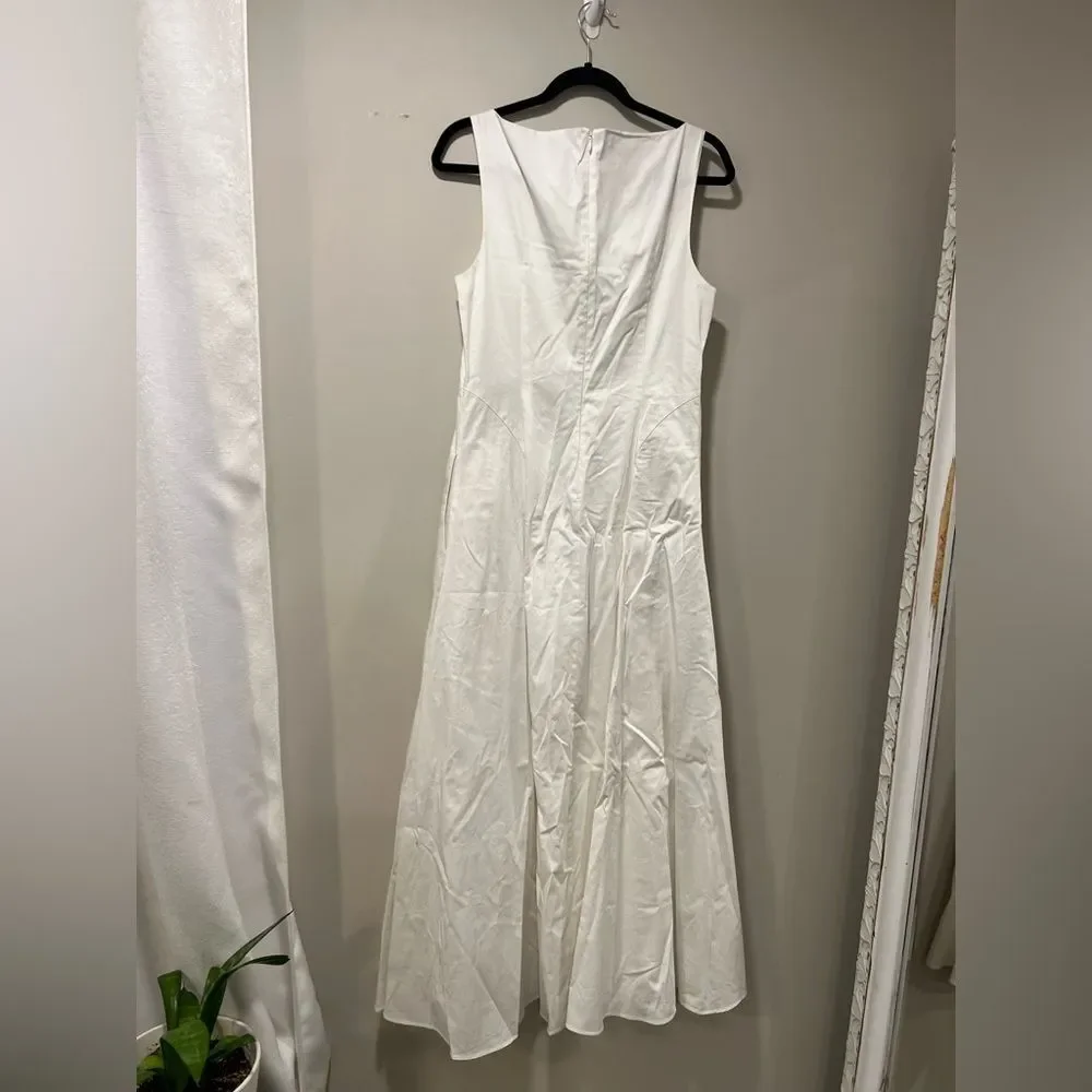 Favorite Daughter Elegant White Maxi Catherine Dress - Picture 10 of 12